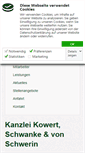Mobile Screenshot of kowert-schwanke.de